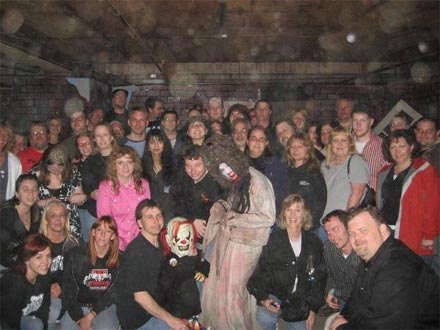 Group Shot at the Fright Factory